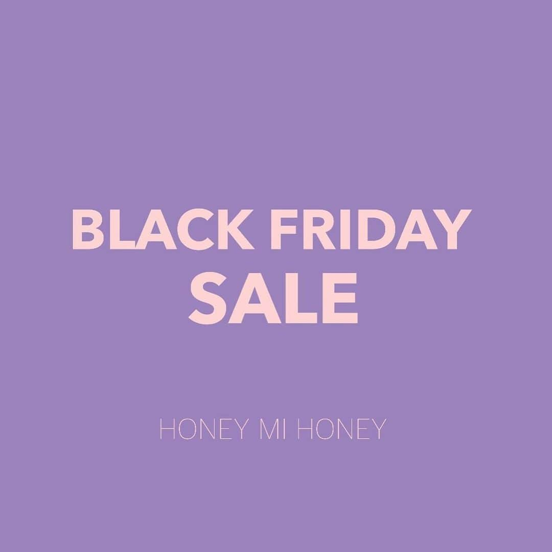 HONEY MI HONEY OFFICIALさんのインスタグラム写真 - (HONEY MI HONEY OFFICIALInstagram)「BLACK FRIDAY SALE！ 11/26 (thu)18:00〜11/27(fri)18:00 全商品30%OFFの 1日限定SALEがスタート！  (セレクト・アウトレット商品除外)  WEBは送料無料でお届けします！  TOKYO→11/27 12:00〜20:00 OSAKA→11/27 13:00〜19:00  店舗は27日の営業時間内に開催いたしますのでこのお得な期間に是非チェックを✨！  @honeymihoney_official  @honeymihoney_style  #HONEYMIHONEY #表参道 #原宿 #南堀江 #大阪 #时尚 #我的最愛 #ハニーミーハニー #tokyo #osaka #outfit #fashion #BLACKFRIDAY #sale」11月26日 19時54分 - honeymihoney_official