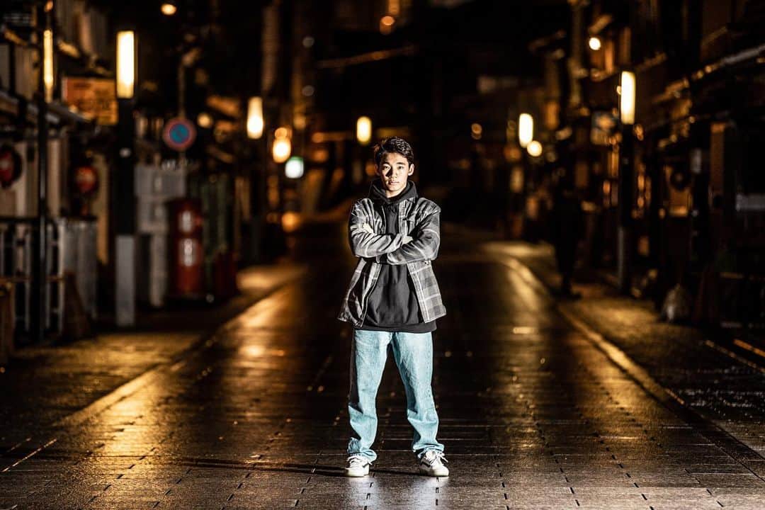 中村輪夢のインスタグラム：「朝3時のフォトセッション📸」