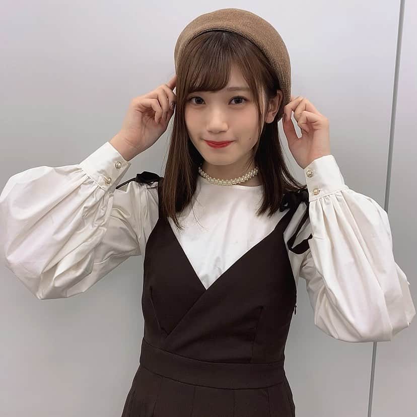 のインスタグラム：「秋だからベレー帽🍁」