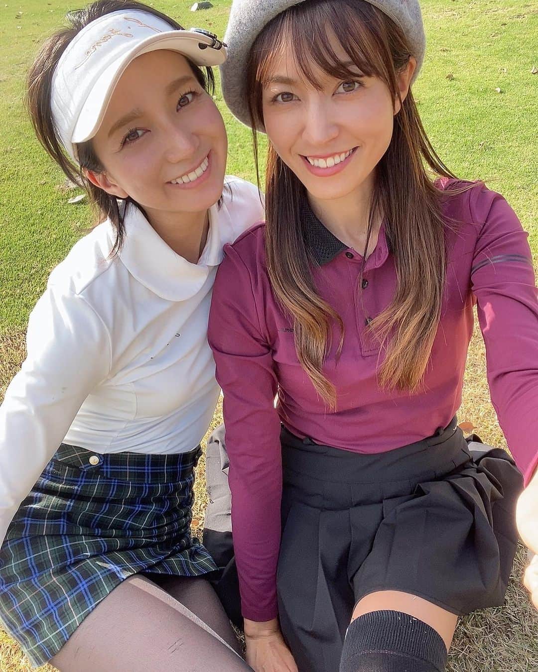 芹那さんのインスタグラム写真 - (芹那Instagram)「ゴルフデート⛳️💓 with @nanaetakasawa  朝から大爆笑😝 前回も 大爆笑から始まった🤣❣️  美女と楽しいゴルフ最高😉  👗@j.jane_japan」11月26日 23時01分 - serinaofficial