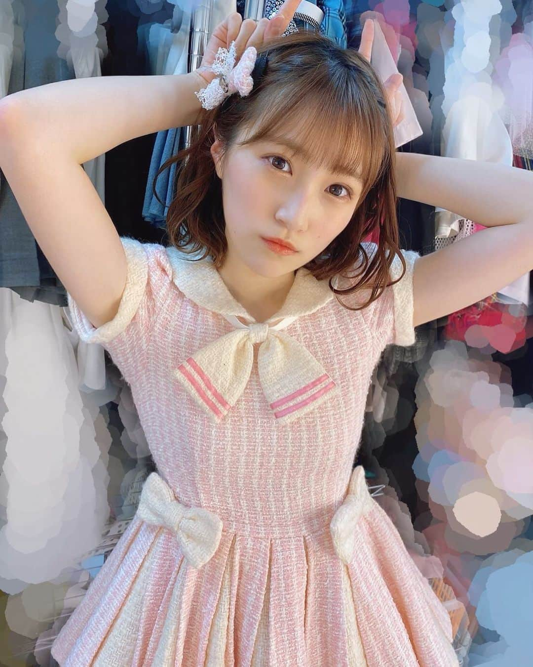 坂本 愛玲菜さんのインスタグラム写真 - (坂本 愛玲菜Instagram)「にょき🎀🤍🦋。 ﻿ #HKT48﻿ #坂本愛玲菜﻿ #初恋バタフライ」11月27日 0時19分 - erena_hkt48