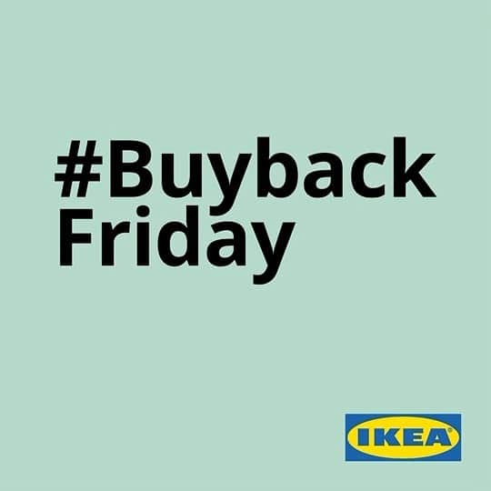 IKEA JAPANのインスタグラム：「【サステナブルウィーク】﻿ サーキュラーエコノミー（循環型経済）に貢献するため、「ブラックフライデー」に代わり「バイバック（買取り）フライデー」と称した家具買取りキャンペーンを行っています♻﻿ IKEA FamilyもしくはIKEA for Businessメンバーなら、通常、査定額に10%上乗せのところ、キャンペーン中は30%上乗せで買い取ります。﻿ ﻿ お申込み期間は 12/6(日)まで。﻿ ﻿ イケアと一緒にサステナブルな暮らしを楽しみましょう！﻿ #イケア #IKEA #ikeajapan #BuybackFriday #家具買取 #サステナブル #サスティナブル」
