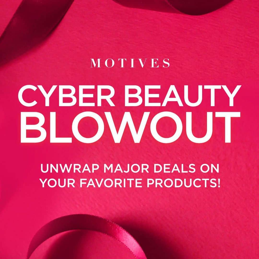 Motives Cosmeticsさんのインスタグラム写真 - (Motives CosmeticsInstagram)「🎊CYBER BEAUTY BLOWOUT IS LIVE on our site! 🎊 You can get a bundle of two of our Lash Frenzy Fiber Lash Mascara on sale! Visit  motivescosmetics.com to see the full line up! Happy shopping 💋 #linkinbio   #blackfriday #cybermonday」11月27日 10時49分 - motivescosmetics