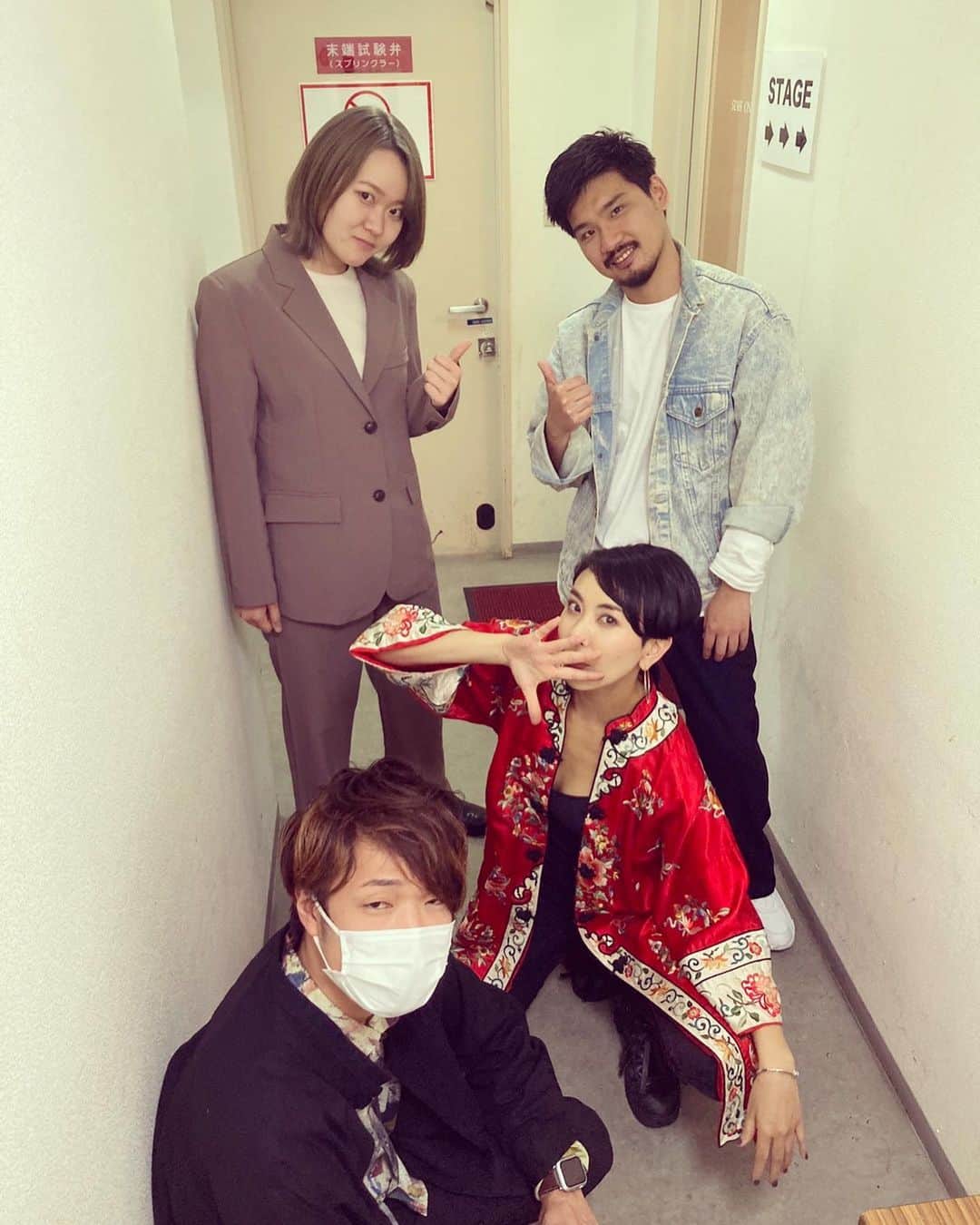 LOVEのインスタグラム：「本日のニーハオ  有澤百華たん高槻出身ですとー！！ KEI_HAYASHIさんは歌、超良くってピアノもjazzyで、うん、SOUL話またしよう 戸渡陽太くんにも再会できました  またね、お互い達者でな🎸」
