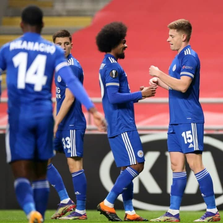 レスター・シティFCさんのインスタグラム写真 - (レスター・シティFCInstagram)「A 4️⃣th goal of 2020/21 for @harveybarnes97 🎯  #lcfc • #UEL • #BrgLei • @harveybarnes97」11月27日 3時17分 - lcfc