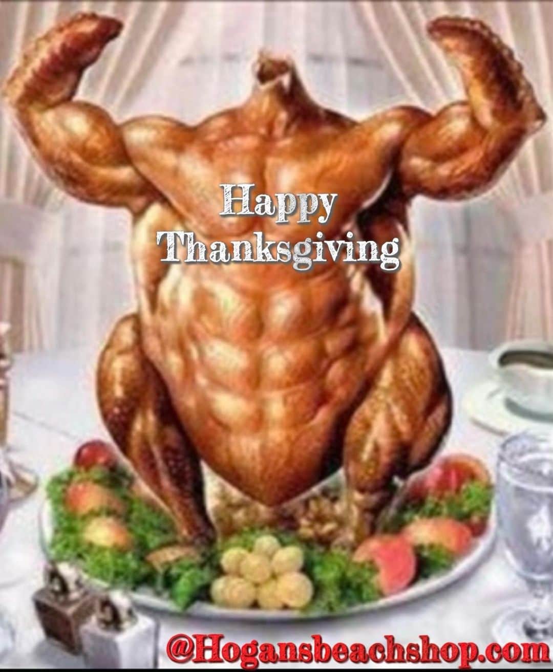 ハルク・ホーガンのインスタグラム：「Happy Thanksgiving brother!!!」