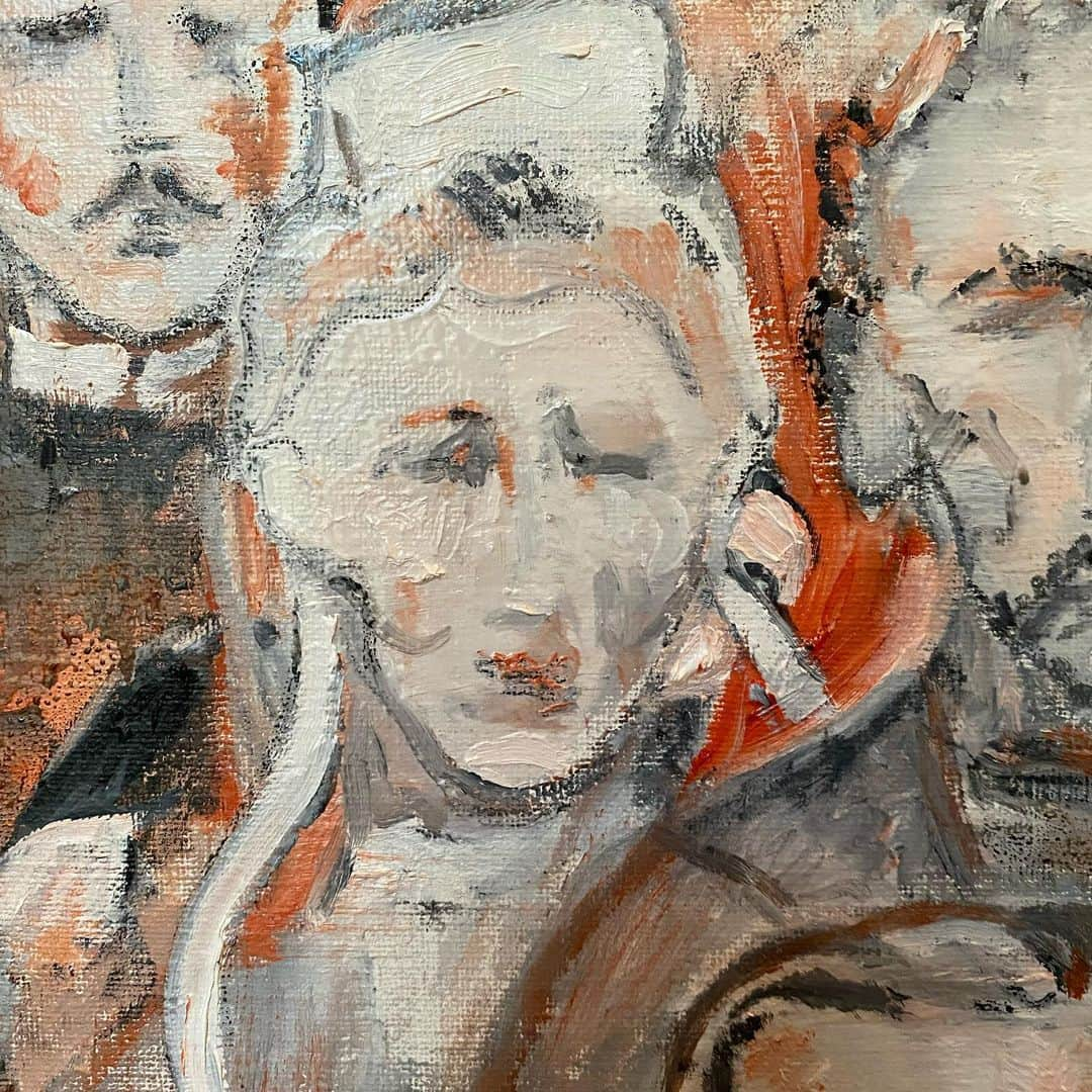 JULIEN D'YSさんのインスタグラム写真 - (JULIEN D'YSInstagram)「Morceau du tableau #oulpainting#lemariagebreton#Finistere femme de #plonevezporzay #debutdusiecle #november26.2020 #confinement」11月27日 4時12分 - juliendys