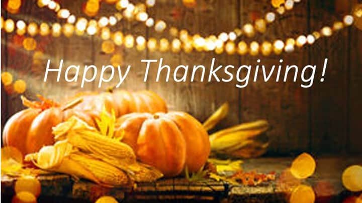 のインスタグラム：「Happy Thansgiving!」