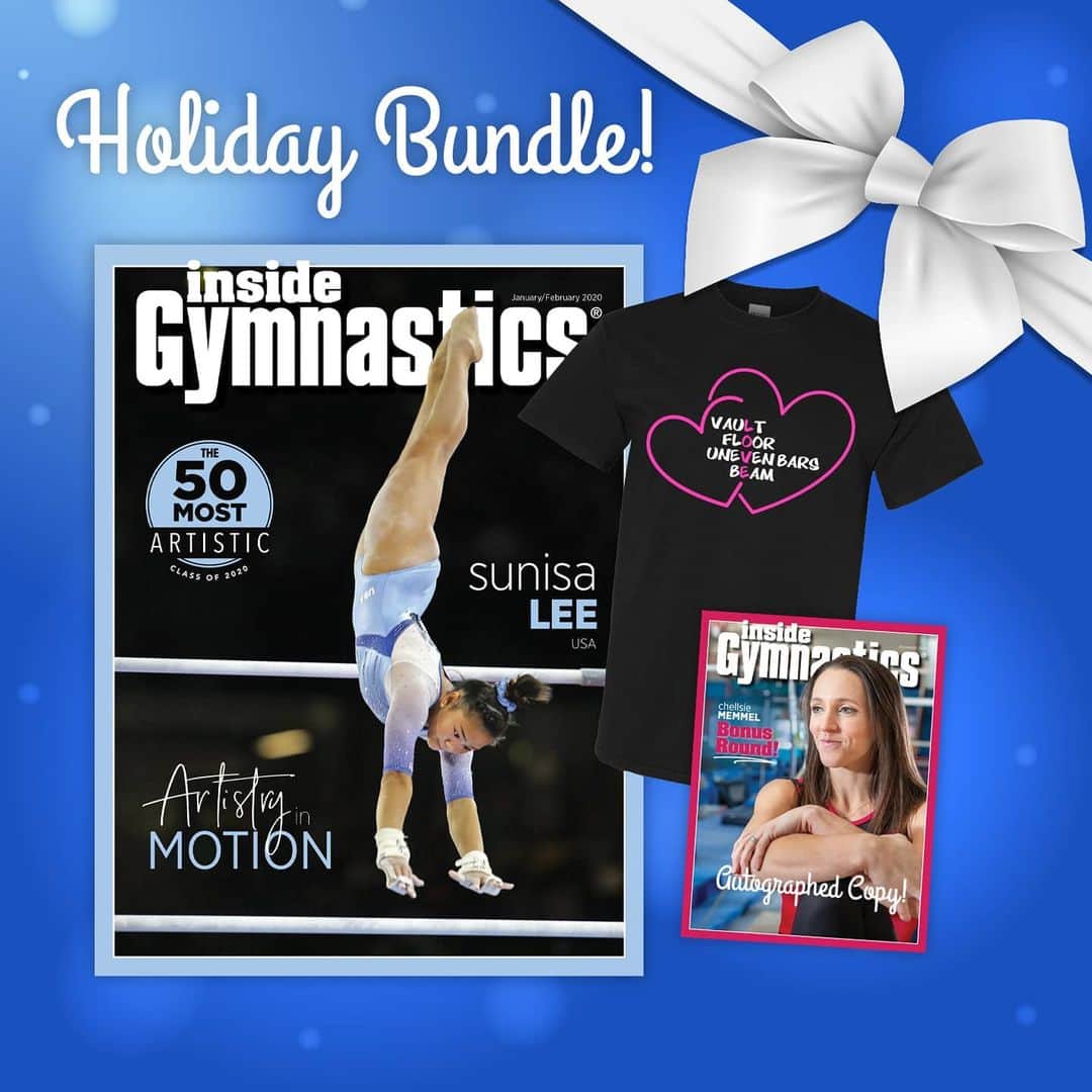 Inside Gymnasticsさんのインスタグラム写真 - (Inside GymnasticsInstagram)「🎁 Perfect Gifts for the gymnast in your life!!! See Link in Bio to start shopping now!!! 🎁 Use code CELEBRATE for 15% off site wide!  #insidegymnastics #magazine #gifts #specialoffer #shop #gymnastics #gymnasticslove #athlete #athletes #champions #love #thankful」11月27日 6時18分 - insidegym
