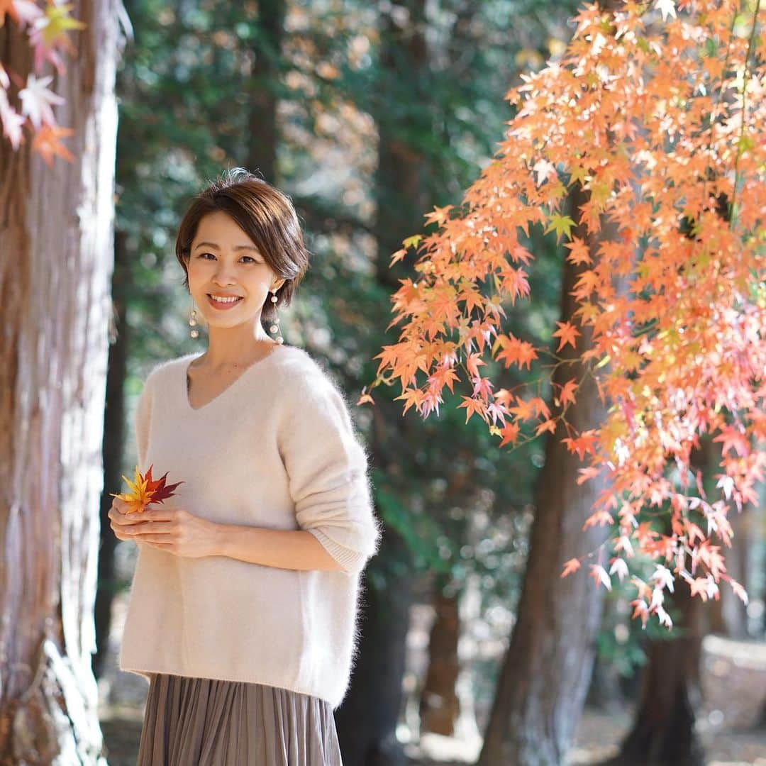 坂元美香さんのインスタグラム写真 - (坂元美香Instagram)「おはよー  この前の笠間の紅葉写真が まだまだたくさんあるの〜☺️  もみじは真っ赤もいいけど オレンジくらいの方が優しい色で わたしは好きだなぁ✨🍁  #紅葉 #笠間 #もみじ #かさま美っ景  photo ©︎ @photogragon」11月27日 7時02分 - mika_saka