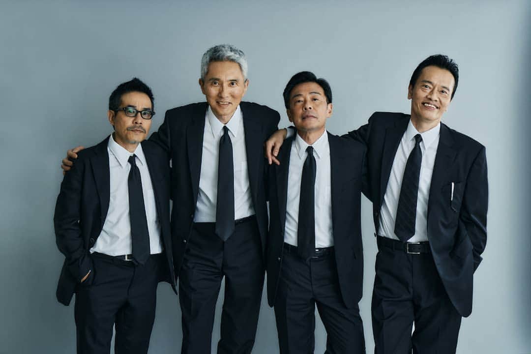 光石研のインスタグラム：「本日情報解禁となりました👏  #バイプレイヤーズ がテレビ東京ドラマ24にて来年1月期にて放送と、映画化が決定です‼️‼️  今回はドラマ・映画合わせてキャスト総勢100名と凄い事になってます🤪  続報をお楽しみに📺🎬✴  #田口トモロヲ さん #松重豊 さん #光石研 #遠藤憲一 さん  #大杉漣 さん  【by staff】」
