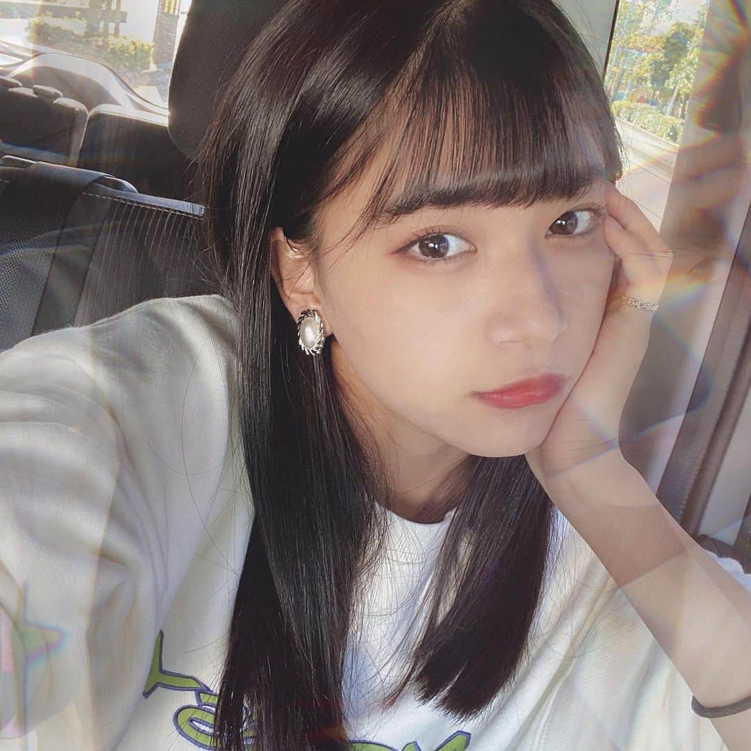杉山緋那のインスタグラム：「おはよう〜☀︎ 今日も一日頑張りましょう！！」