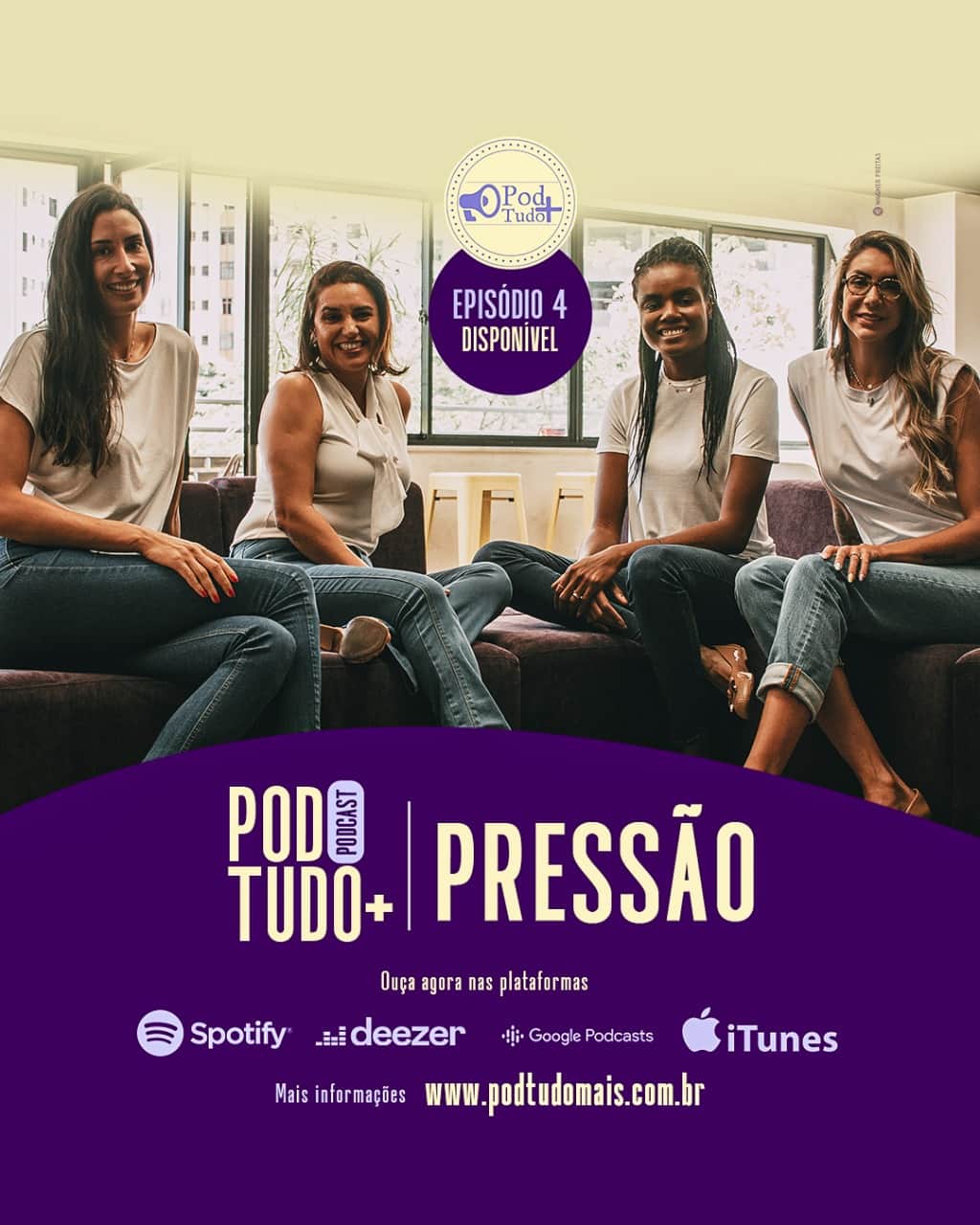 シェイラ・カストロのインスタグラム：「🤔Que tipo de pressão vc tem no dia a dia?  E vc sabe lidar com essa pressão? Ou vc ainda se coloca mais pressão? ⠀ Mamães e papais, já pensaram que as vezes colocamos muita pressão nos nossos filhos sem precisar? Ou antes da hora? ⠀ Esse foi um dos assuntos mais pedidos no nosso #podtudomais, falar sobre como lidamos com a pressão no vôlei, no nosso dia a dia, nas nossas vidas!  Fiquem ligados amanhã, na sua plataforma preferida 😉 Eu aviso vocês aqui assim que tiver disponível.  ⠀ #podtudomais #podcast #sheillacastro #omelhordemim #pressão #mulheresfortes #sheilla13」