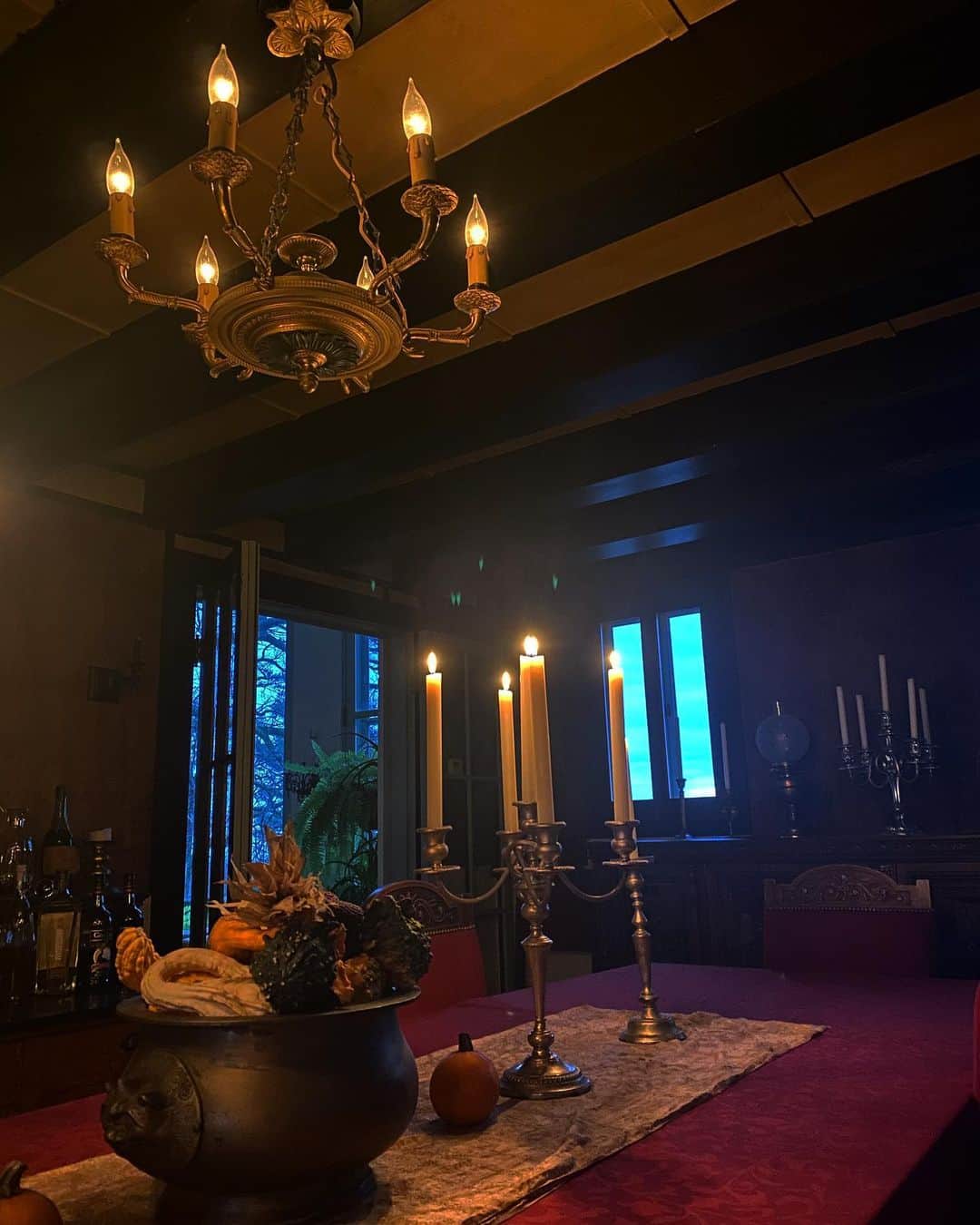 稲木ジョージのインスタグラム：「🕯🏰」