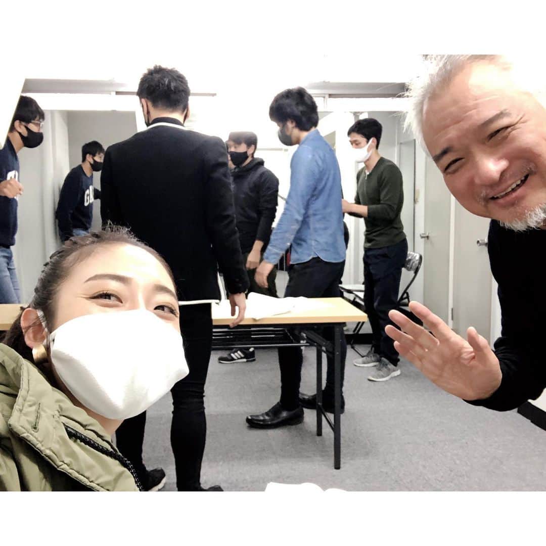 太田彩乃のインスタグラム：「10月からとある映画プロジェクトに参加していて、今日は2作品目のリハーサル。 1本目の作品は仕上げに入っているみたいで、ドキドキしながら完成報告を待ってます。笑 完成したら皆さんにも報告しますねっ😆 . . #リハーサル #撮影」