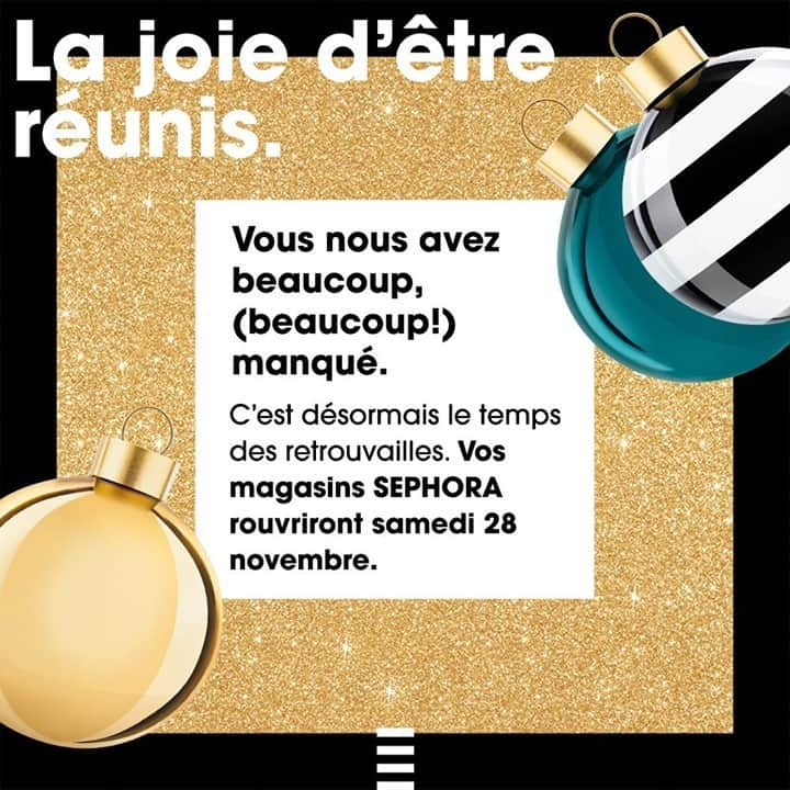 セフォラさんのインスタグラム写真 - (セフォラInstagram)「Nous avons hâte de vous accueillir de nouveau, en toute sécurité ❤️  #SephoraFrance」11月27日 21時00分 - sephorafrance