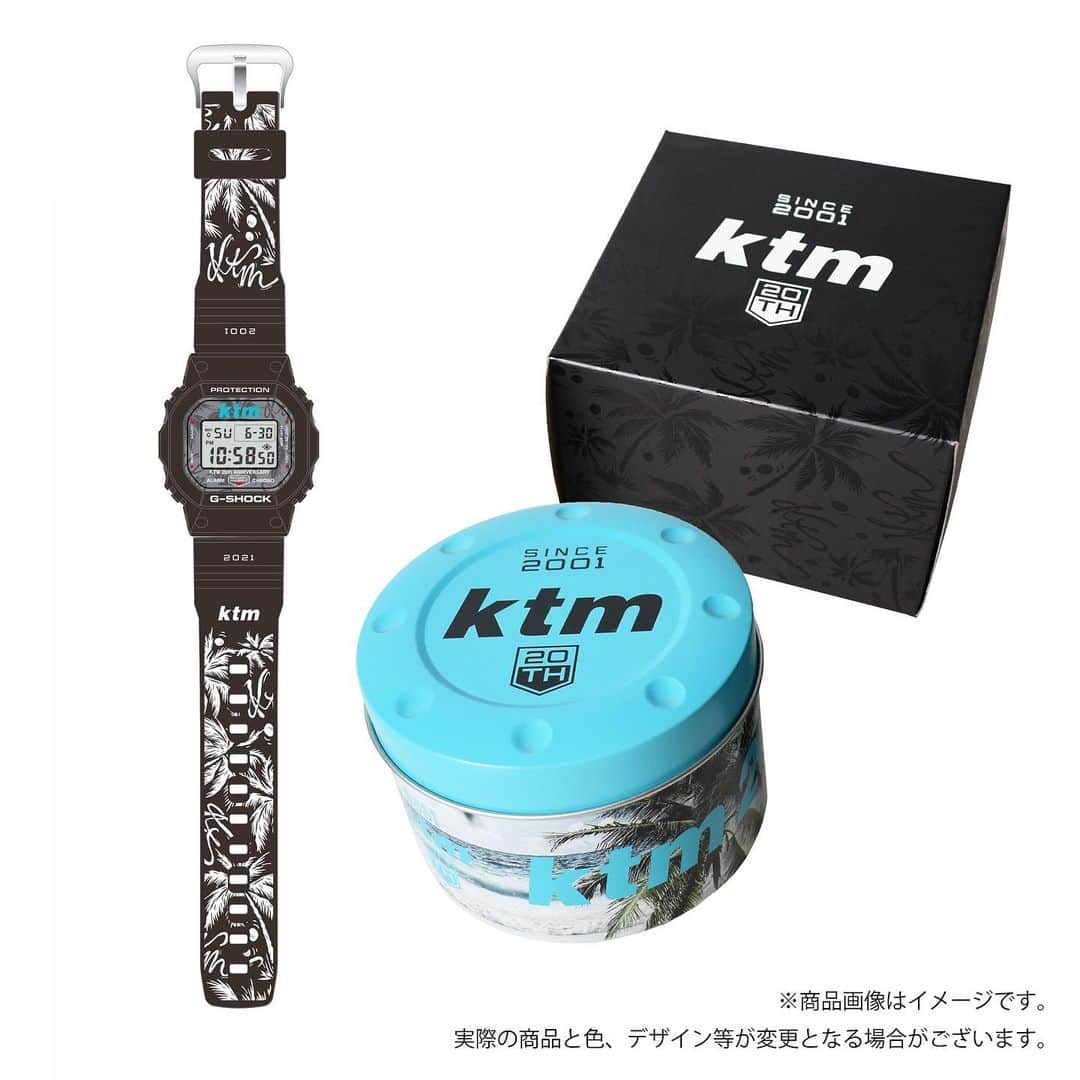 ケツメイシさんのインスタグラム写真 - (ケツメイシInstagram)「「G-SHOCK ktm 20th ANNIVERSARY model」発売決定!!  ケツメイシ兄さんたちがメジャーデビュー20周年を迎える記念として、超限定な完全オリジナルのG-SHOCKコラボが実現!!  男女使いやすいG-SHOCK定番のDW-5600で登場！ 20周年の為に考案された特別仕様の海やヤシの木モチーフのデザイン♪ ボタンを押すと「ktm」と光ります！ 「2001」「2021」のデザインは20年の歴史を感じさせる◎  CLUBケツメイシ会員様限定・通販限定・数量限定となります！ 数量限定でしか製造ができない為、売り切れ御免！m(__)m  要チェックです！  ＜受付期間＞ 2020年12月4日(金)12:00～ ※先着販売   ＜商品発送＞ 2021年5月上旬より順次発送予定  詳細はケツメイシ オフィシャルサイトを確＆認!!! ketsume.com  #ケツメイシ #ケツメイシ20周年 #KTM_20thAnniv #KTMTOUR2021 #clubKTM #g_shock @gshock_jp https://20th.ketsume.com/」11月27日 20時03分 - ketsume_official