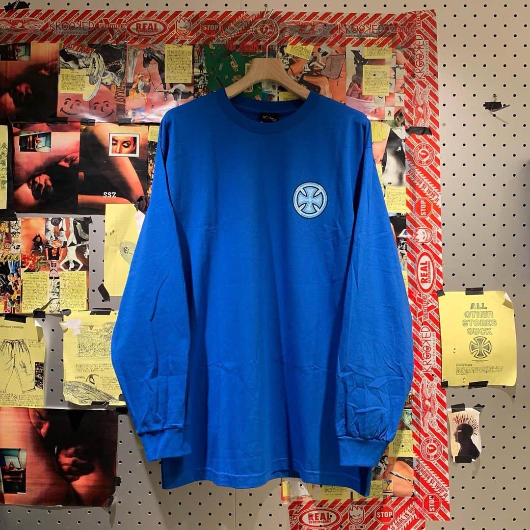 のインスタグラム：「＜INDEPENDENT＞ Mens Stained Glass Long Sleeve ¥5,300+TAX Item No.11-10-1324 BEAMS JAPAN 2F ☎︎03-5368-7317 @beams_japan #independent #beams #beamssurfandsk8 #beamsjapan #beamsjapan2nd Instagram for New Arrivals Blog for Recommended Items」