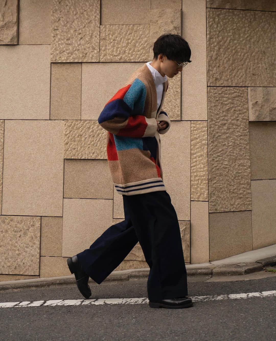 Ryoさんのインスタグラム写真 - (RyoInstagram)「ㅤㅤㅤㅤㅤㅤㅤㅤㅤㅤㅤㅤㅤ @trunkproject_official Color Mixed Wool Cardigan Jacket 急遽ですが、21:00よりこちらのミックスカラーのカーディガンも @plus81.official にてオーダーを受け付けることになりました！ お問い合わせもいただていたカラーなので是非気になっている方はチェックしてみてください☺️ ㅤㅤㅤㅤㅤㅤㅤㅤㅤㅤㅤㅤㅤ 着用: @teshima0331 : 177cmの細身/Sサイズ着用 #trunkproject」11月27日 20時14分 - ryo__takashima