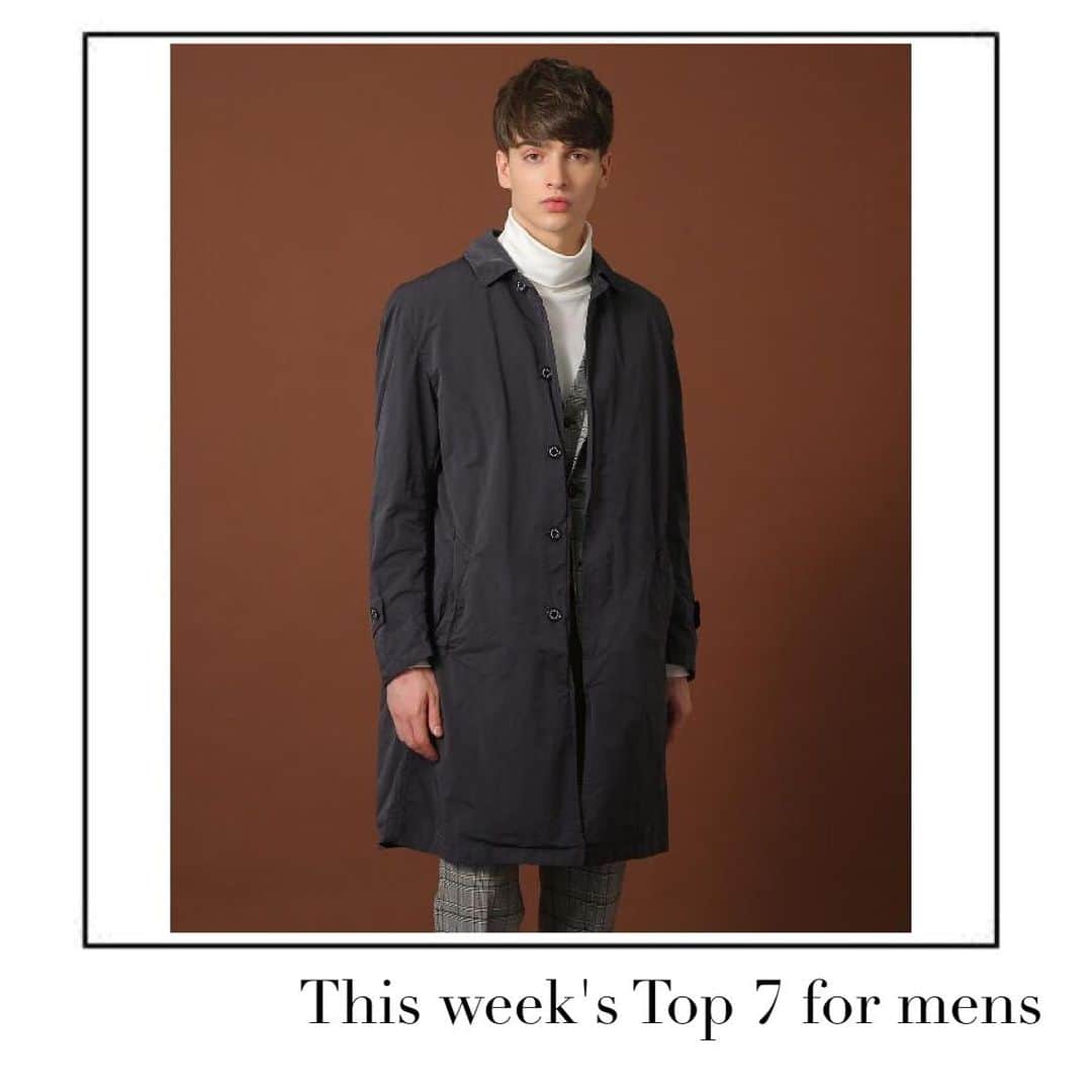 のインスタグラム：「【Mens Weekly Ranking】﻿ ﻿ 先週注目を集めた人気商品 RANKING BEST 7のご紹介﻿ ﻿ NO.1﻿  ガーメントダイステンカラーコート﻿ (DRESSTERIOR)085-99003 ¥60,500﻿ ﻿ ﻿ NO.2﻿ スクエアトート﻿ (DRESSTERIOR)no,086-01101 ¥42,900﻿ ﻿ ﻿ NO.3﻿ ダウンジャケット﻿ (DRESSTERIOR)086-59008 ¥64,900﻿ ﻿ ﻿ NO.4﻿ メイドインJAPAN ドレストート﻿ (DRESSTERIOR) 086-01100 ¥53,900﻿ ﻿ ﻿ NO.5﻿ アルパカブレンド起毛ニット(DRESSTERIOR)no,086-19007 ¥16,500﻿ ﻿ ﻿ NO.6﻿ チェスターコート﻿ (DRESSTERIOR)no, 086-99001 ¥69,300﻿ ﻿ ﻿ NO.7﻿ グレンチェックブリットブルゾン﻿ (DRESSTERIOR)no. 086-59004 ¥31,900﻿ ﻿ ﻿ ﻿ ﻿ ﻿ #dressterior #onlineshopping #mensfashion #menstyle #ranking﻿ #dressterior_コート﻿ #worldonlinestore﻿ #ドレステリア﻿ @world_onlinestore」