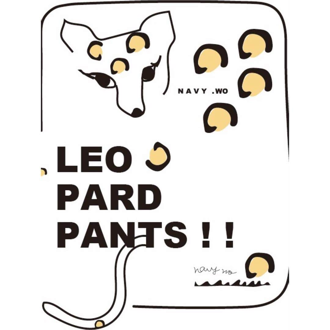 ネイビー ウォさんのインスタグラム写真 - (ネイビー ウォInstagram)「LEOPARD🐆Pants﻿ がNet-shop限定でご覧いただけます。﻿ ﻿ NAVY.WOのオリジナルプリントにはたびたび登場するアニマルシリーズのイラストレーションですが、今回は小さな巾着に🐆のイラストをプリントし、パンツと同じテキスタイルのベルトが入ったsetになっています。﻿ ﻿ 無地のトップスやコートのスパイスアイテムに﻿ Leopard柄パンツを🐆﻿  Providing a shooting location CHILT CAFESTAND & CRAFT Setagaya Ku Okusawa 7cyome  ﻿ #jiyugaoka#navywo#madeinjapan#tokyobrand#n20kb329#fw20#ネイビーウォ#自由が丘店#レオパード柄」11月27日 20時23分 - navywo