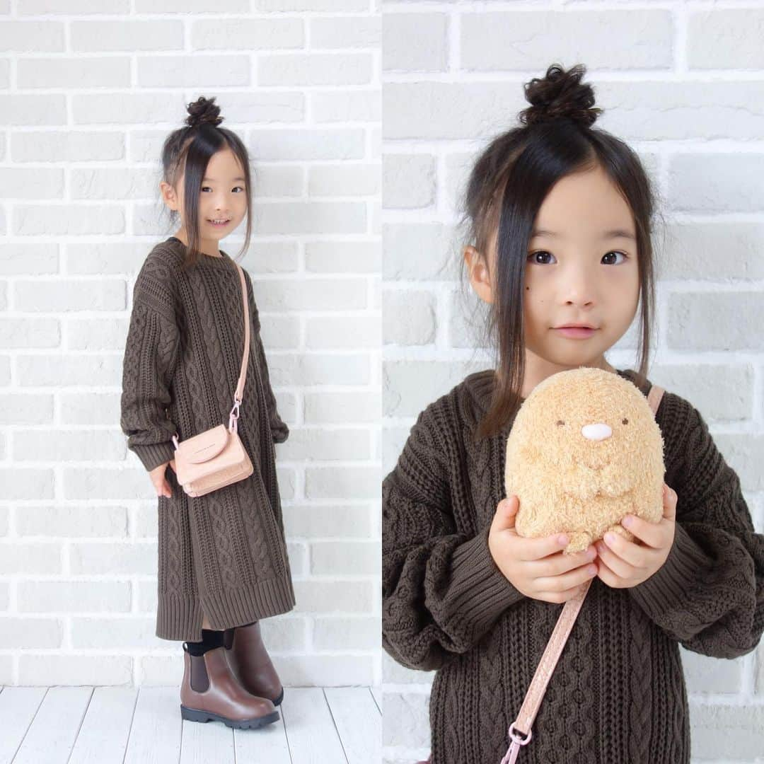 Saraさんのインスタグラム写真 - (SaraInstagram)「. すみっコーデ♡ . とんかつ🤎 . #ootd #kids #kids_japan #kids_japan_ootd #kjp_ootd #kidsfahion #kidscode #kidsootd #kidswear #キッズコーデ #キッズファッション #インスタキッズ #seraph #branshes #すみっコーデ #すみっコぐらし #すみっコぐらしのいる生活 #ライブドアインスタブロガー」11月27日 20時41分 - sarasara718