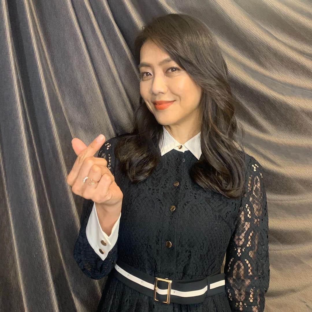 山口りさのインスタグラム：「まえのりさん♡  @maenorichang  ✖︎ @lalavie_official   #ユンセリメイク にしたよ♡ #손하트」