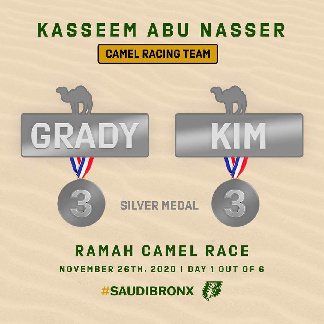 スウィズ・ビーツさんのインスタグラム写真 - (スウィズ・ビーツInstagram)「I’m thankful that Team #kasseemabunasser won 2 silvers today 🤲🏾🤲🏾🤲🏾🤲🏾🇸🇦🇸🇦 shout to my Mom & @gradyspivey day 1 out of 6🙌🏽🙌🏽🙌🏽🙌🏽🙌🏽 @saudiolympicsa @gradyspivey @saudibronx」11月27日 12時57分 - therealswizzz