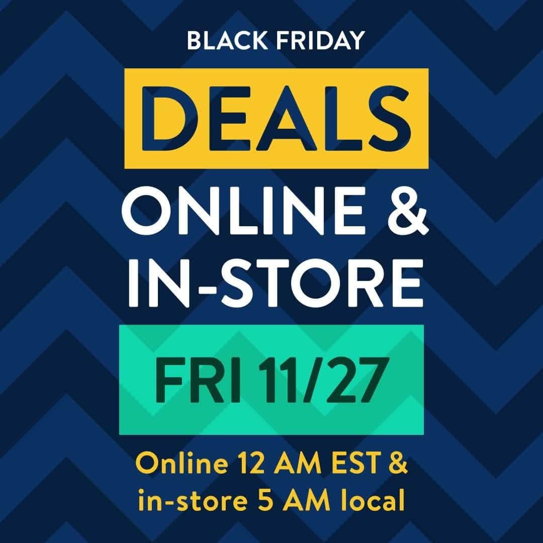 Wal-Mart Stores, Incのインスタグラム：「It's BLACK FRIDAY, a.k.a. the day to fill your 🛒 with all your faves & score 🔥 savings.  Starts online at 12 AM EST & in-store 5 AM local time!」