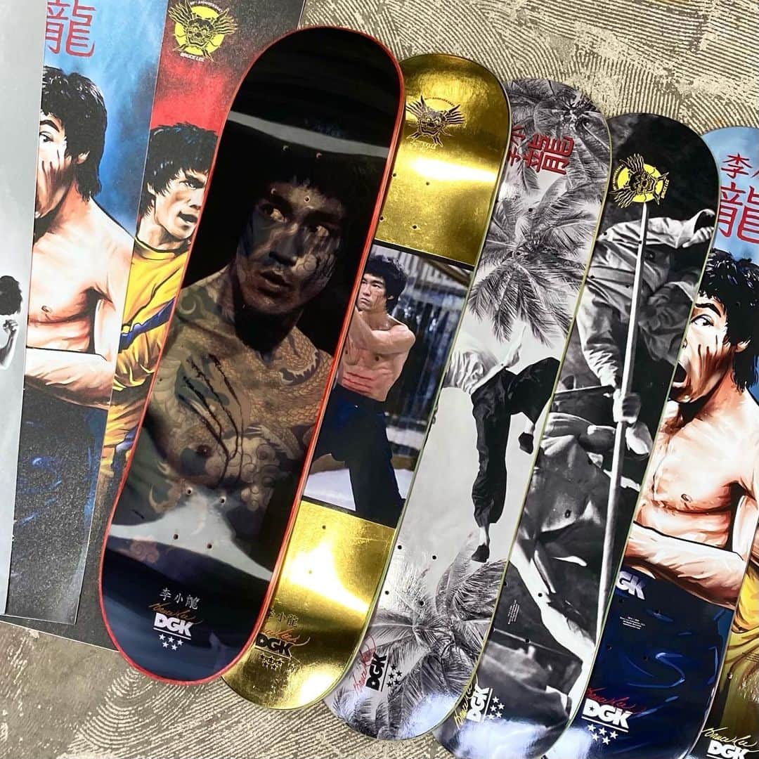 超レア】Bruce Lee ブルース・リースケードボードデッキ DGK