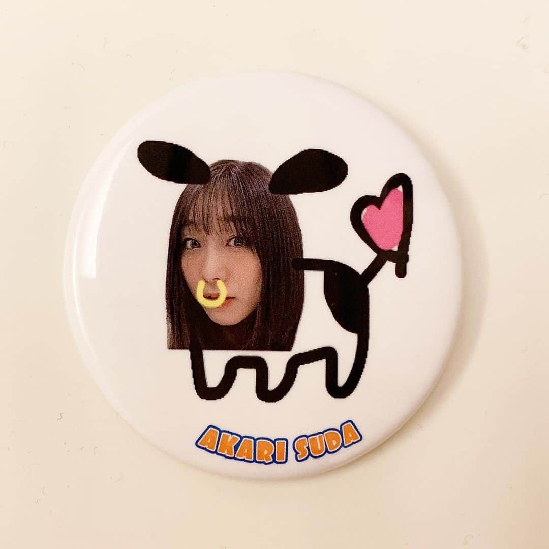 須田亜香里さんのインスタグラム写真 - (須田亜香里Instagram)「. 限定グッズ発売中！ 🐄缶バッチ 🐄絵馬キーホルダー . 2021年丑年ということで メンバー各々でデザインしました🎍 可愛くできたのでぜひつけてね😚 #雑コラ #いいえ #力作です #機械音痴なりに頑張った #うしりん . 購入サイトによりますが 〜11月29日(日)締め切りなので お急ぎくださいませ💕 ストーリーズにリンク貼りました☺️ #グッズ .」11月27日 15時23分 - akarisuda