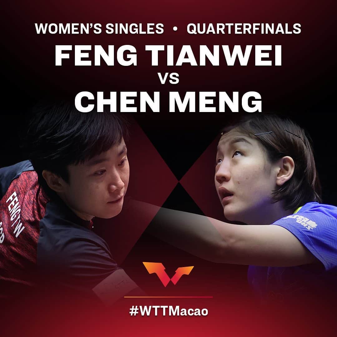 ITTF Worldさんのインスタグラム写真 - (ITTF WorldInstagram)「💥 Day Three at #WTTMacao = QUARTERFINALS 💥  Which match are you most looking forward to❓  📺 Click Iink in bio to find out where to watch.」11月27日 15時35分 - wtt