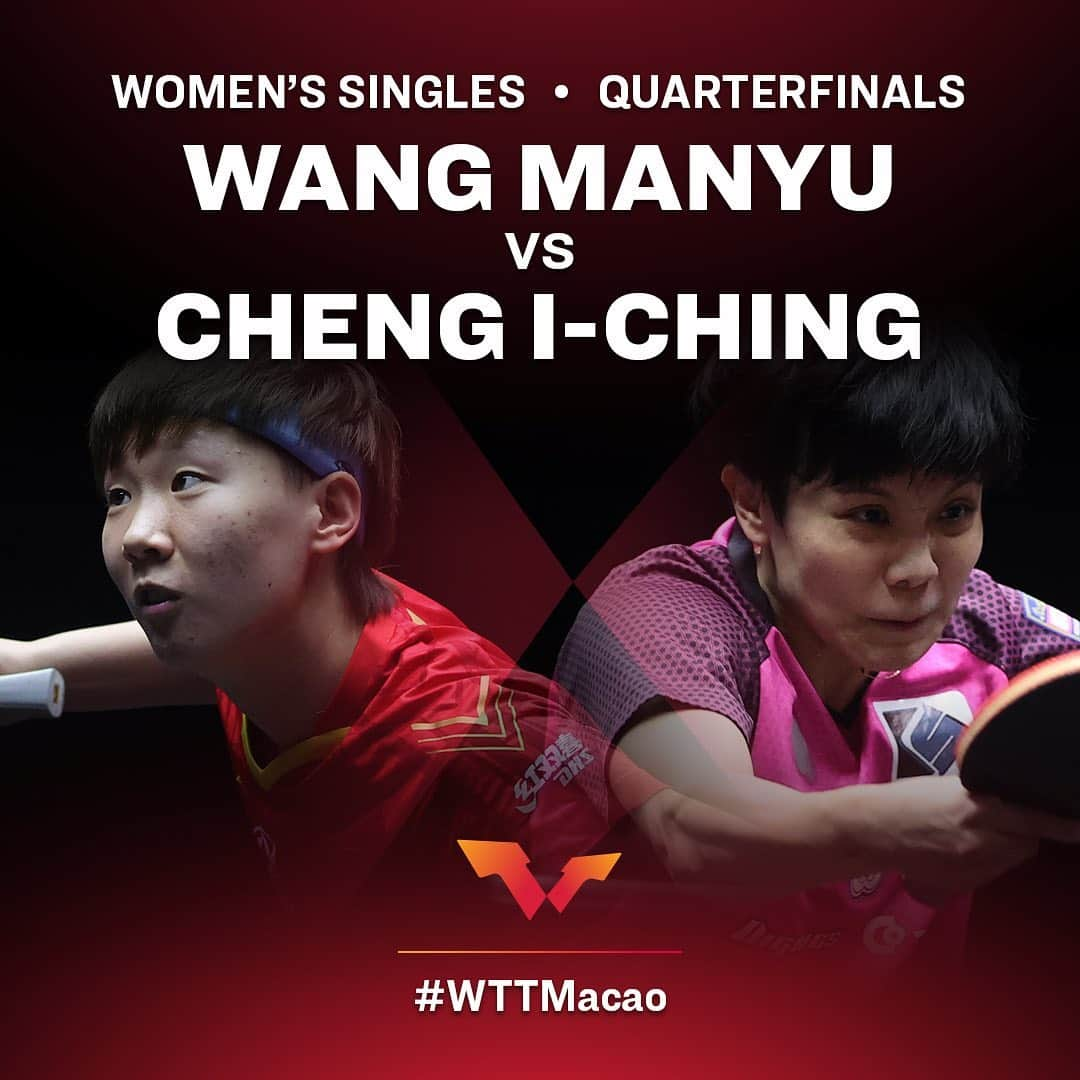 ITTF Worldさんのインスタグラム写真 - (ITTF WorldInstagram)「💥 Day Three at #WTTMacao = QUARTERFINALS 💥  Which match are you most looking forward to❓  📺 Click Iink in bio to find out where to watch.」11月27日 15時35分 - wtt