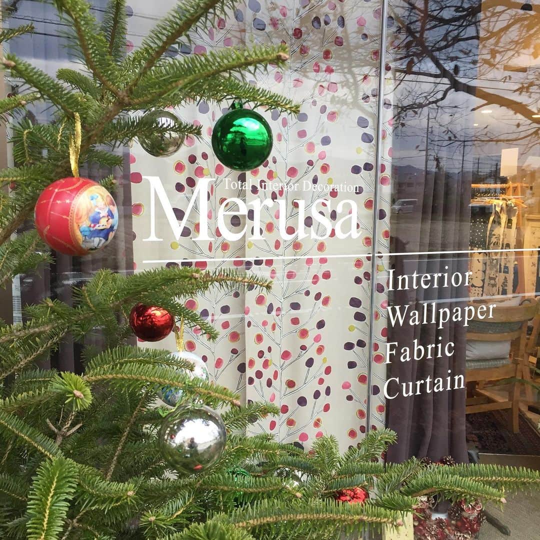 インテリアショップ メルサさんのインスタグラム写真 - (インテリアショップ メルサInstagram)「クリスマスに向けて お店の外にフレッシュなモミの木をセッティングしました🎄  ウォーキングされている方から 「素敵になりましたね。ウィンドウのディスプレイいつも楽しみなんですよ。」と嬉しいお声を掛けてくださいました。ありがとうございます！  #クリスマスツリー #フレッシュツリー #モミの木 #クリスマス  #クリスマスディスプレイ  #カーテン #インテリアショップ #merusa #豊岡 #兵庫」11月27日 16時14分 - merusa_interior