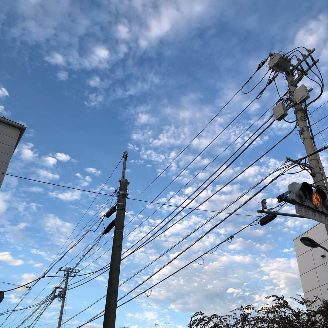 粕谷雄太のインスタグラム：「少し前の空〜！！」