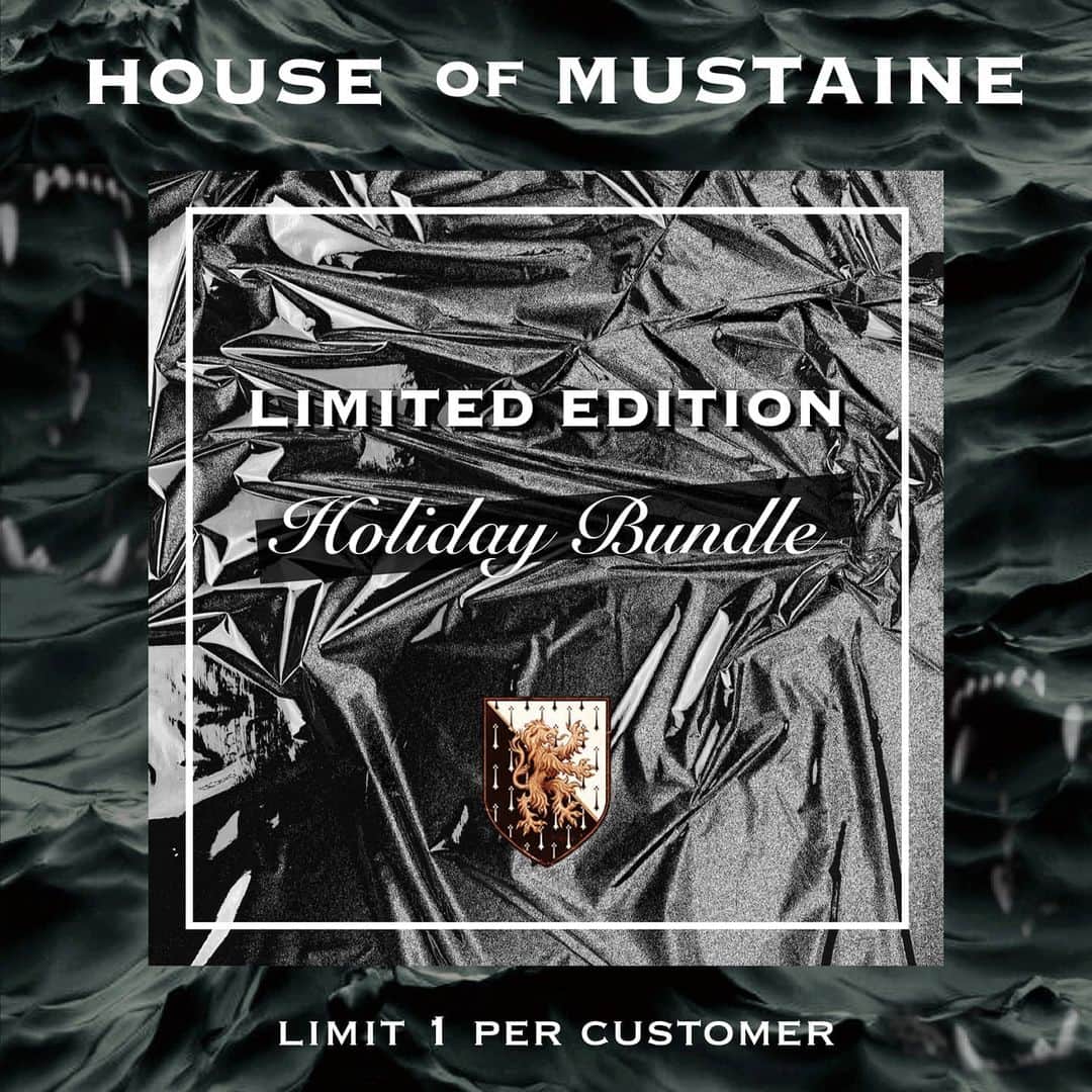 Megadethさんのインスタグラム写真 - (MegadethInstagram)「House of Mustaine Limited Edition Holiday Bundle! Only 150 available - limit one per customer.  Bundle includes one House of Mustaine holiday candle, one H of M custom corkscrew, one custom crested wine glass, one H of M premium cotton tee. Offer available worldwide.  houseofmustaine.com/shop (swipe up in our story)」11月27日 17時32分 - megadeth