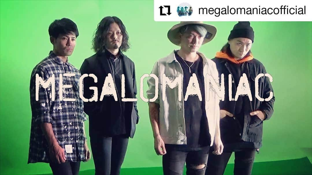 松尾雄一のインスタグラム：「#Repost @megalomaniacofficial • • • • • • 【歪な世界で少女は笑っていたメイキングドキュメンタリー動画公開】  https://youtu.be/NCZBJBqUck4  MEGALOMANIACのofficial YouTubeチャンネルを開設いたしました。 是非チャンネル登録よろしくお願いいたします。  officialチャンネルにて3DバーチャルシミュレーターSAMOでのMVの撮影の裏側を公開!! 打ち上げではフミヤがまさかの!! 是非視聴下さい!!」