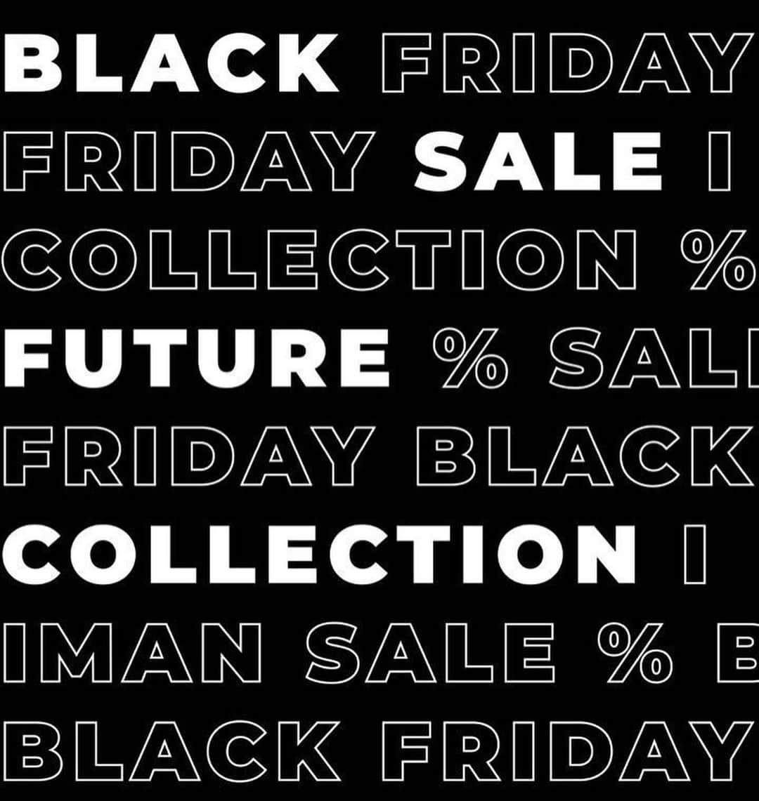 イヴァン・リギーニのインスタグラム：「▪️BLACK FRIDAY▪️!!!! Скидкииииииииииииии  Get your chance to have huge discounts for the whole exclusive collection from IMAN💥  ⚡️-60% for all   SHOP NOW or CRY LATER  But it’s not all, we decided to continue Black Friday until December 1st 🖤  Only 4 days -60% for all exclusive collection✨   We are waiting for our new members #imanfamily   ______________ 🛍For orders link in bio @imanfashionofficial or visit our website iman.fashion   🌍 WORLDWIDE DELIVERY」