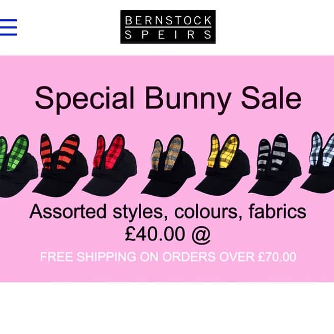 のインスタグラム：「Bunny sale!  Click on the link in the bio.  Have a good day ✌️」