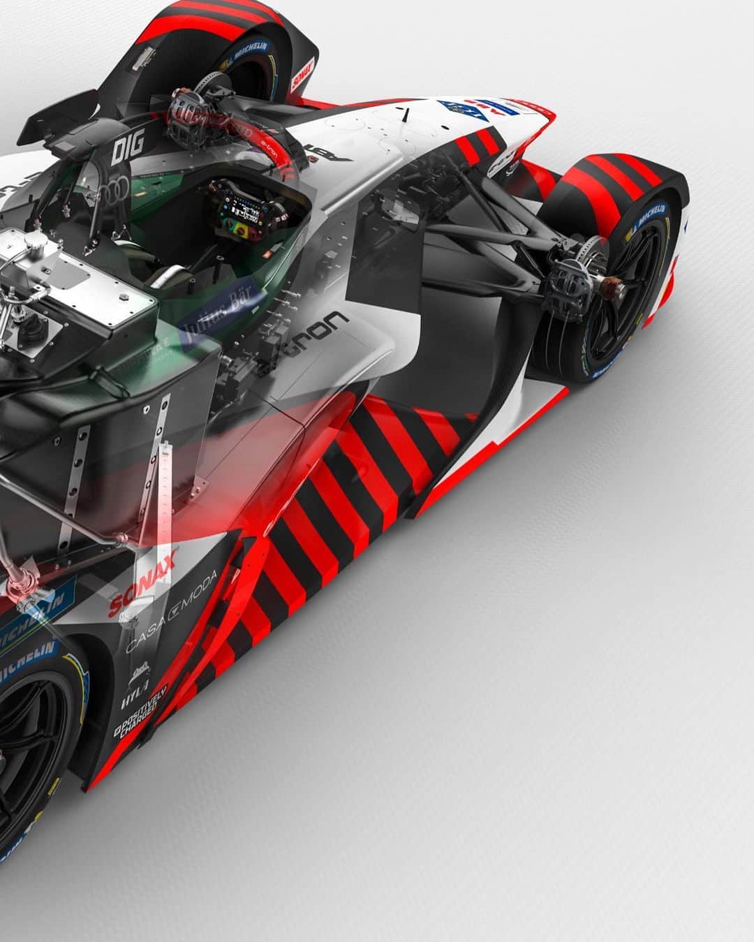 ルーカス・ディ・グラッシさんのインスタグラム写真 - (ルーカス・ディ・グラッシInstagram)「Under the carbon fiber skin of the new #AudiSport #FE07  It is the first time we are able to show in such details. Enjoy, engineers!! —- #FIAFormulaE #FormulaE #Electric #ElectricVehicle #Racing #Motorsport #futureiselectric #AudiSport #Audi #etron #RSetronGT #Forcepoint #AudiBrasil #Boss #Enerzee #ZeroSummit #Technology #DiGrassi #LucasDiGrassi #Automobilismo #ElectricCar #EV #BellHelmets」11月27日 19時24分 - lucasdigrassi