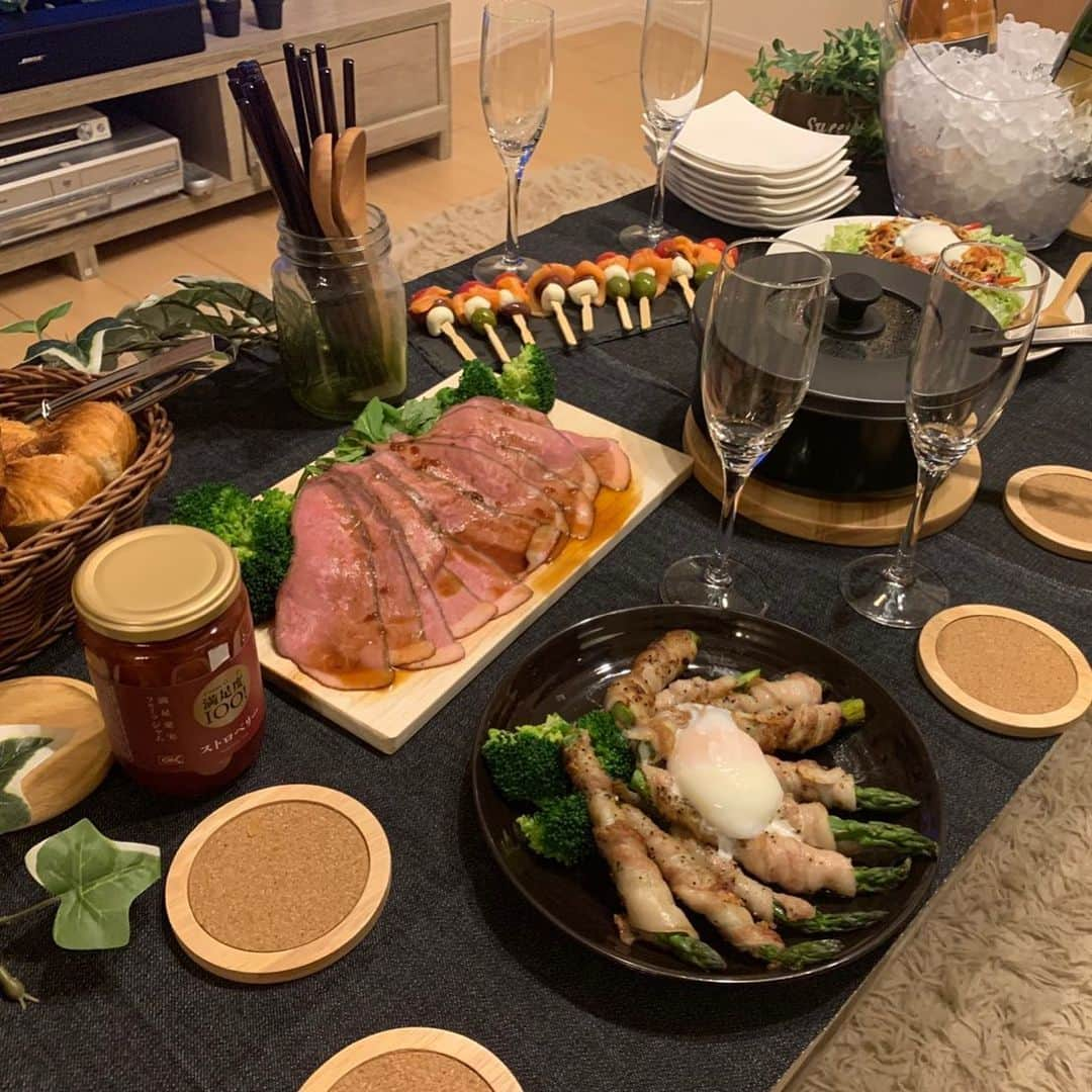 小林勇貴のインスタグラム：「#ホームパーティー料理」