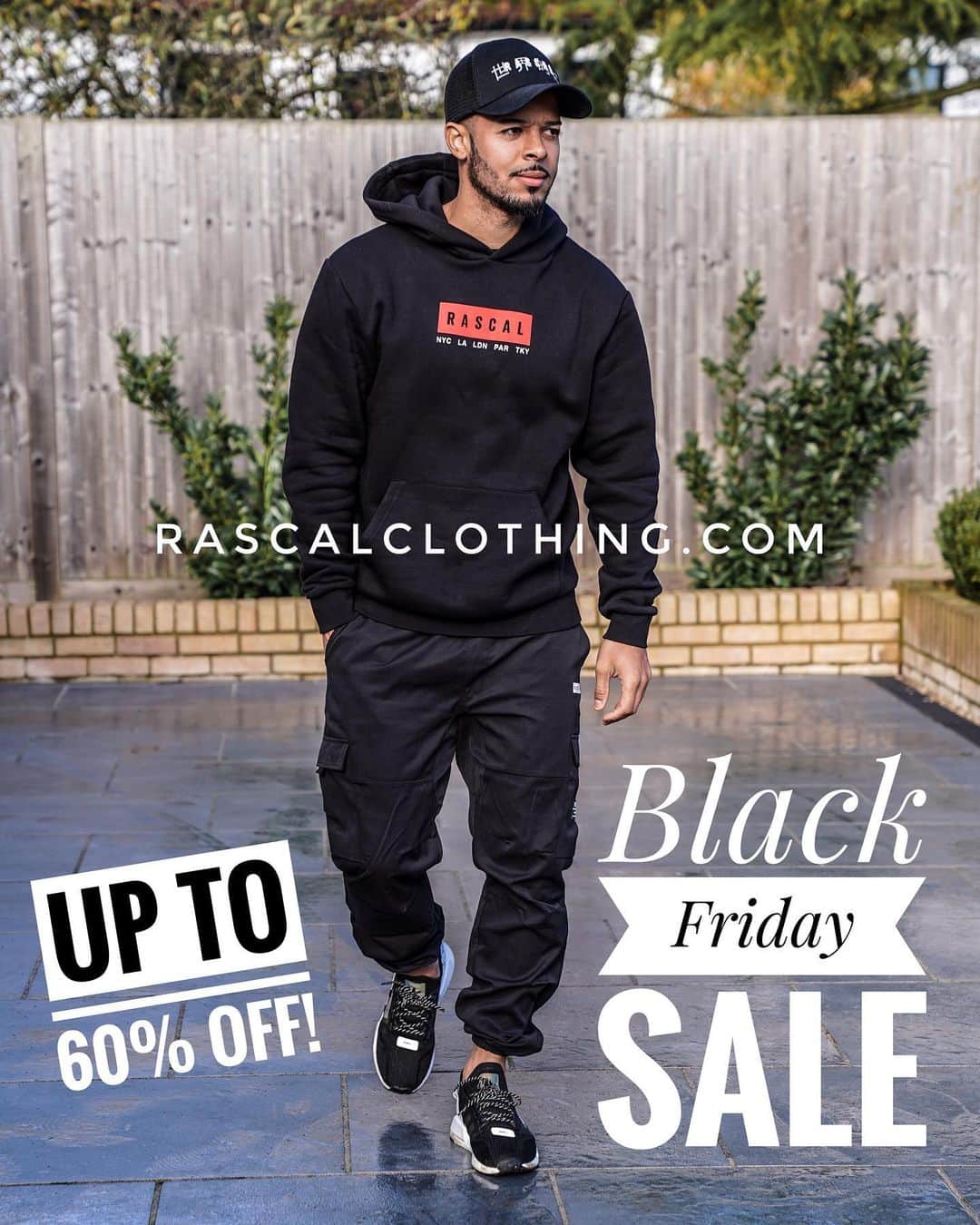 F2Freestylersのインスタグラム：「BLACK FRIDAY SALE IS NOW ON! Up to 60% OFF 🔥 (While stock lasts) Don’t miss out! @rascal_clothing」