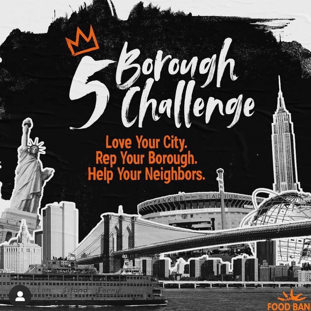 ドレア・ド・マッテオのインスタグラム：「I’m co cap of team #QUEENS !!! Cmon!!!  The day after Thanksgiving is one of the hardest days of the year for New Yorkers to find a meal. That’s why today, we are officially kicking off a new initiative–the 5 Borough Challenge–a fundraising competition to show your borough pride and fight hunger in New York City. The goal? To raise 1 million meals by the end of the year!   Each borough will be led by @desusnice for #TeamBronx; @tracymorgan, @iamnialong, and @omarepps for #TeamBrooklyn; @dreadematteo and @juliechenmoonves for #TeamQueens; Alyssa Milano and @selitaebanks for #TeamStatenIsland; and @elibrown.jpeg, @tamronhall, and @newyorknico for #TeamManhattan. Special thanks to our media partners @hot97 and @wbls1075nyc!    Every $1 raised will provide 10 meals, thanks to a generous match from @bankofamerica. Pick your team and get started! (Link in bio) https://www.foodbanknyc.org/5BoroughChallenge #5BoroughChallenge」