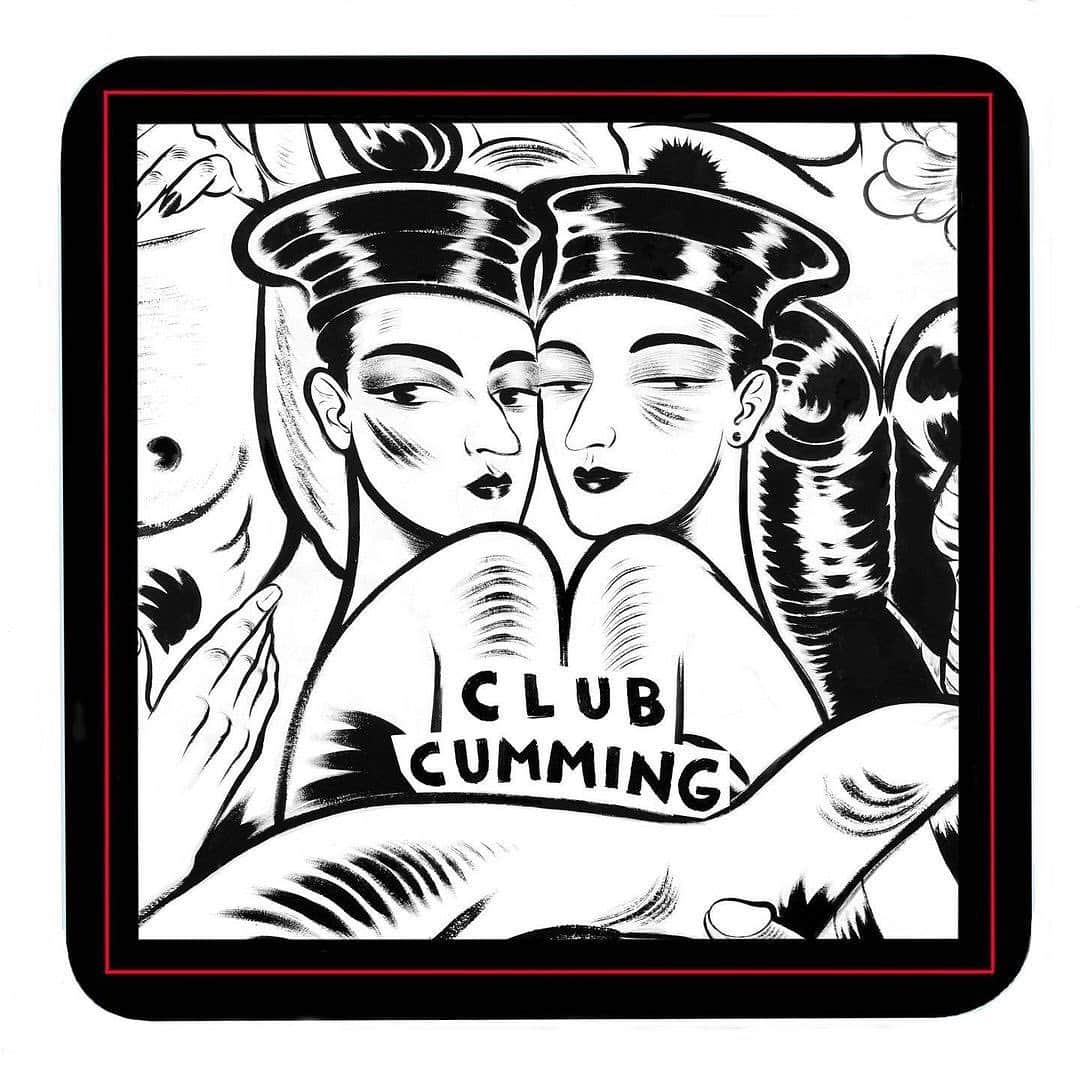 アラン・カミングさんのインスタグラム写真 - (アラン・カミングInstagram)「ANNOUNCING! Brand new @clubcumming mural coasters!! Designed by the one and only @granteepants / @nyseecomic  The perfect addition to our glassware set which you can now purchase on our website in a bundle for a discount.」11月28日 6時05分 - alancummingreally