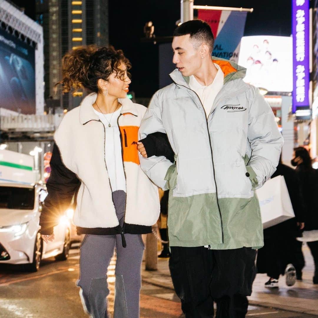 Megha Shrestha のインスタグラム：「FIND YOUR PUMA STYLE ⚡️  今季もまたまたプーマファッションが可愛すぎてます🚨 ボアのアウターがドツボ🦋 また載せるんでぜひチェックしてねねね♡  New post @pumajapan @pumawomen」