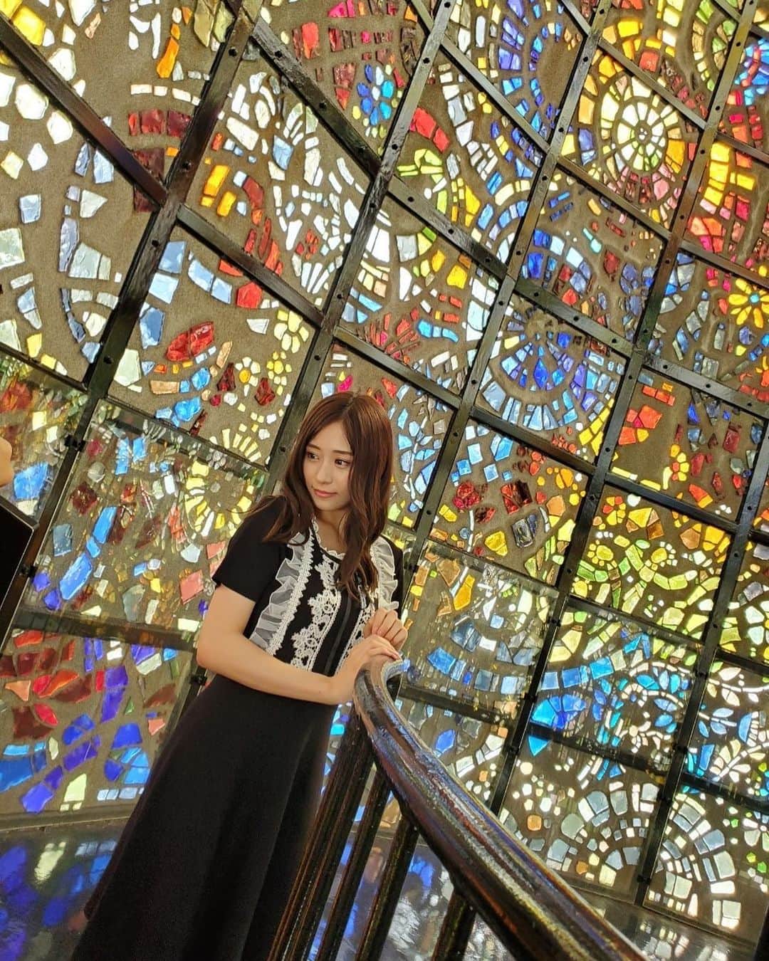 内木志のインスタグラム：「🔯 #カレンダーブック2021 #オフショット #箱根 #彫刻の森美術館」