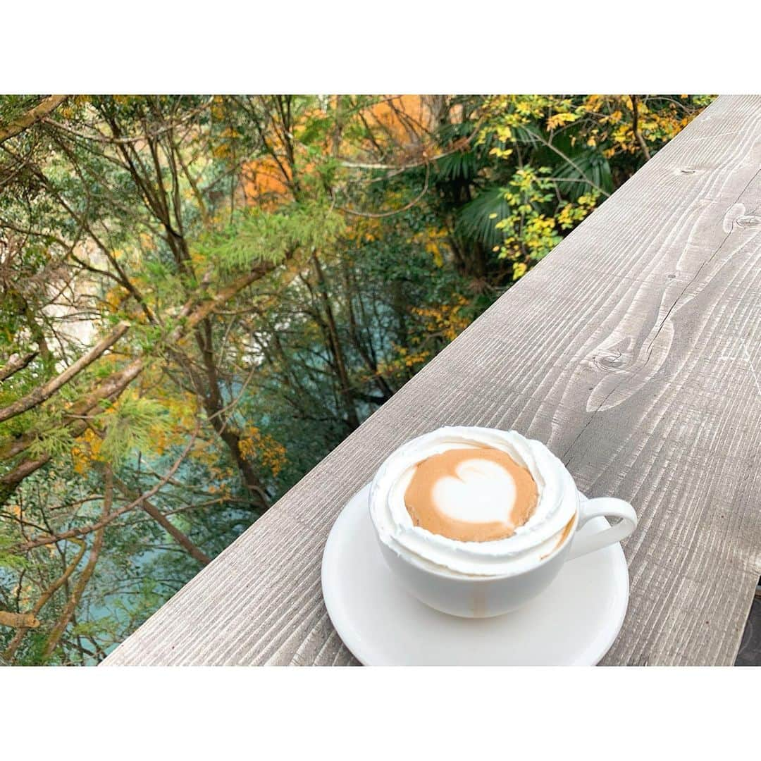 梅山茜さんのインスタグラム写真 - (梅山茜Instagram)「. ＊弾丸徳島trip🚌💨＊ . ちょっと前に徳島に行っていました。 いや、第三の故郷に帰っていました😛かな？ 引っ越してからまだそんなに経ってはいないのに 徳島に近づくにつれ増える山々に感動すら覚えた🥺 ということでがっつり自然を満喫してきました🌱 1.2枚目は祖谷のかずら橋で📷 奥にうーっすらと紅葉なんだけどわかるかな🍁？ 驚くべきは3枚目の川の色！！！！ 取材でもプライベートでも来たことあるけど 久しぶりに見るとやっぱり綺麗な青の透明で本当にすごい✨ 渡り終わったあとに、でこまわしとカフェラテを☕️ 大自然の中で頂くと美味しさも倍増👏🏻 そして7枚目の写真は大浜海岸にて🌊 ここも大好きな場所で久しぶりに来られて幸せ♡ 8枚目はその横にある、うみがめ博物館カレッタのウミガメ🐢 息継ぎしてるのめっちゃかわいかった🧡 最後の9枚目は大好きな雲丹潰し🍜 濃厚でおいしかったー◎ また落ち着いたらゆっくり徳島行きたいな。。 会えてない人たちにも会いたいなー。 . だんだん寒くなってきました⛄️ コロナも風邪もインフルも気をつけましょうね⚠️ . #アナウンサー#フリーアナウンサー#女子アナ#徳島#大阪#祖谷#三好市#かずら橋#祖谷のかずら橋#紅葉#大浜海岸#カレッタ#ウミガメ#でこまわし#カフェラテ#雲丹潰し#ラーメン#堂の浦#徳島観光#徳島旅行#四国#日和佐#美波町」11月27日 22時29分 - umeyama_akane