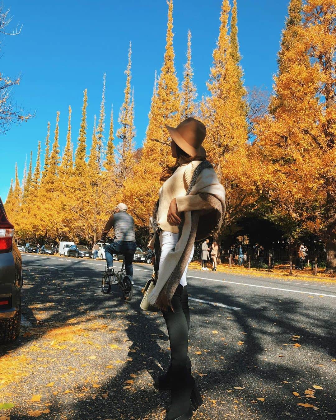 佐野友妃子さんのインスタグラム写真 - (佐野友妃子Instagram)「こうやって四季を感じられる日本が好き🍂🤍」11月27日 23時05分 - yukikosano1111