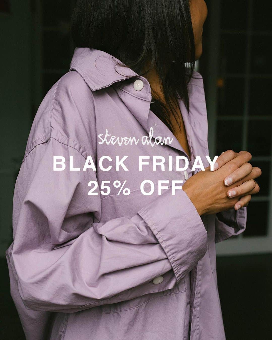 スティーブンアランのインスタグラム：「We just added even more to our sale. 25% off select styles from Steven Alan, Alex Crane, Angie Bauer, Bembien, Olympia Etal, jewelry, and more. Use code SA25. #stevenalan」