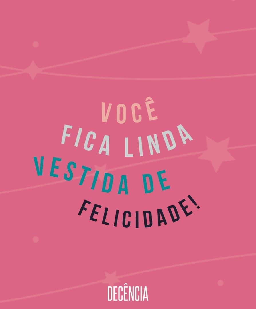 DECÊNCIAのインスタグラム：「Um pequeno lembrete de que você é tão incrível quanto você se permite ser. Vá atrás do que te faz feliz e seja a energia que deseja atrair 💕Aproveite e mande esse lembrete para quem você acha que precisa ler isso hoje! 😍  #decencia #lembrete #frases #autoestima #bodypositive」